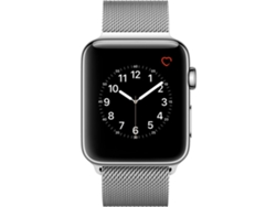 APPLE Watch Series 2 42 mm milanese acero, plateado