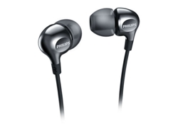 Auriculares con Cable PHILIPS She3700Bk (In Ear - Micrófono - Negro)