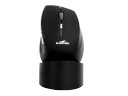 Ratón BLUESTORK BS-MRF (Inalámbrico - 800 dpi - Negro)