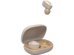 Auriculares Bluetooth HAMA Freedom Buddy  (In Ear - Micrófono - Beige)