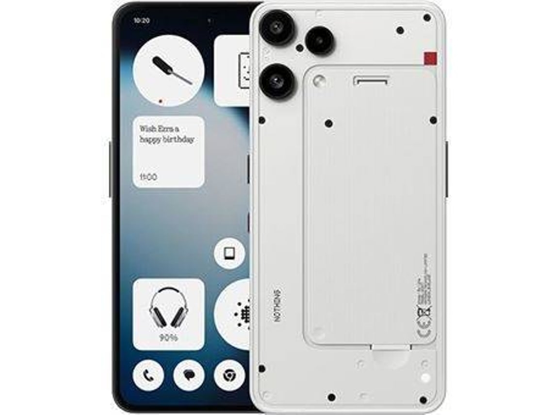 Smartphone NOTHING PHONE 3A Lite (6.77'' - 8 GB - 128 GB - Blanco)