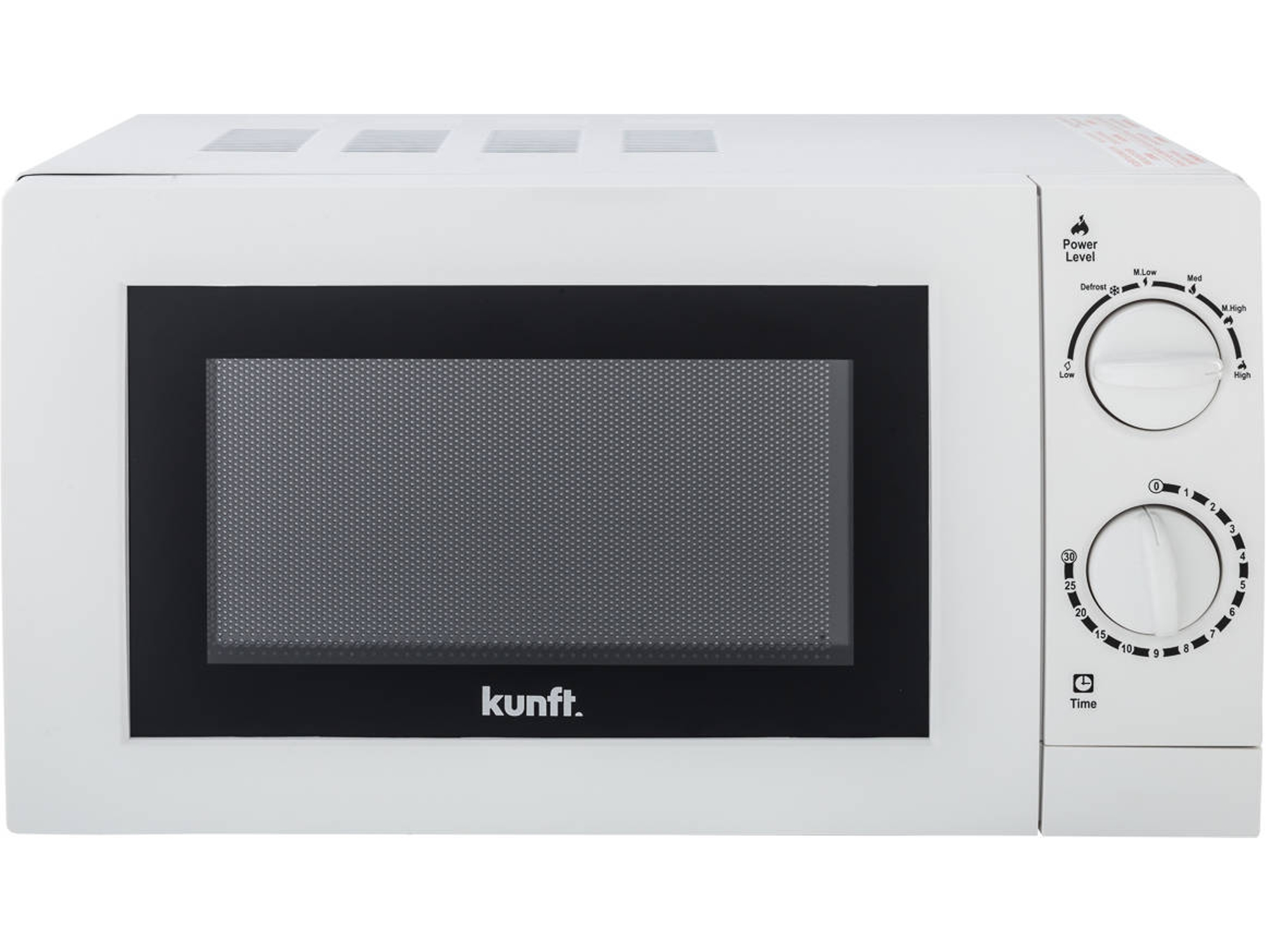 Microondas KUNFT KMW-1698 (Caja Abierta - 20 L - Sin Grill - Blanco)