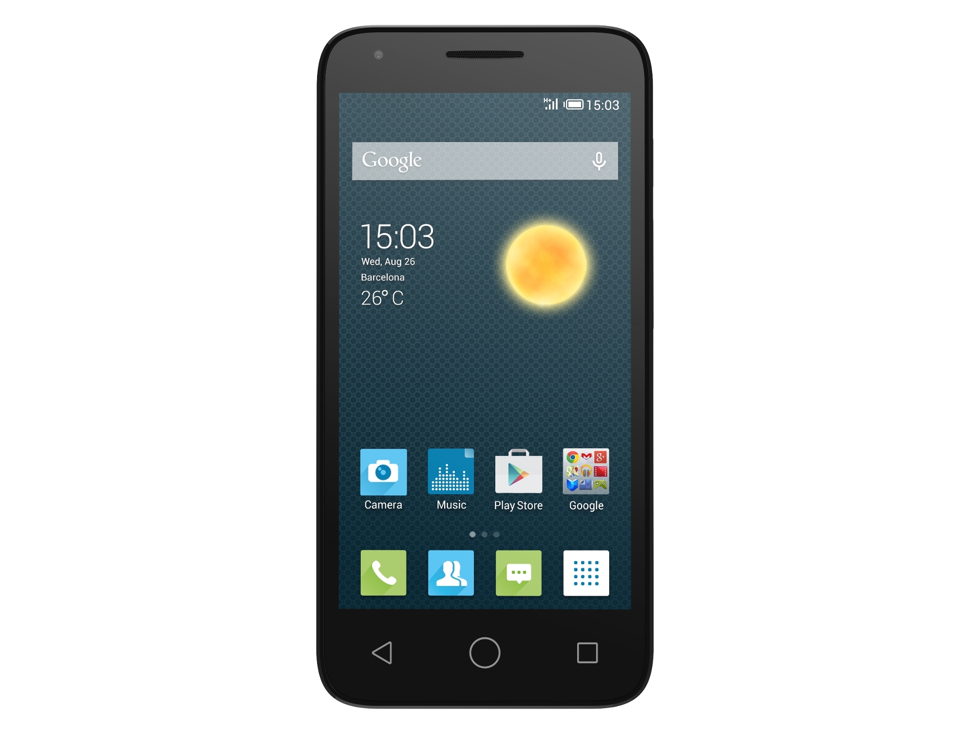 Smartphone ALCATEL Pixi 3 (4.5'' - 512 MB - 4 GB - Negro)