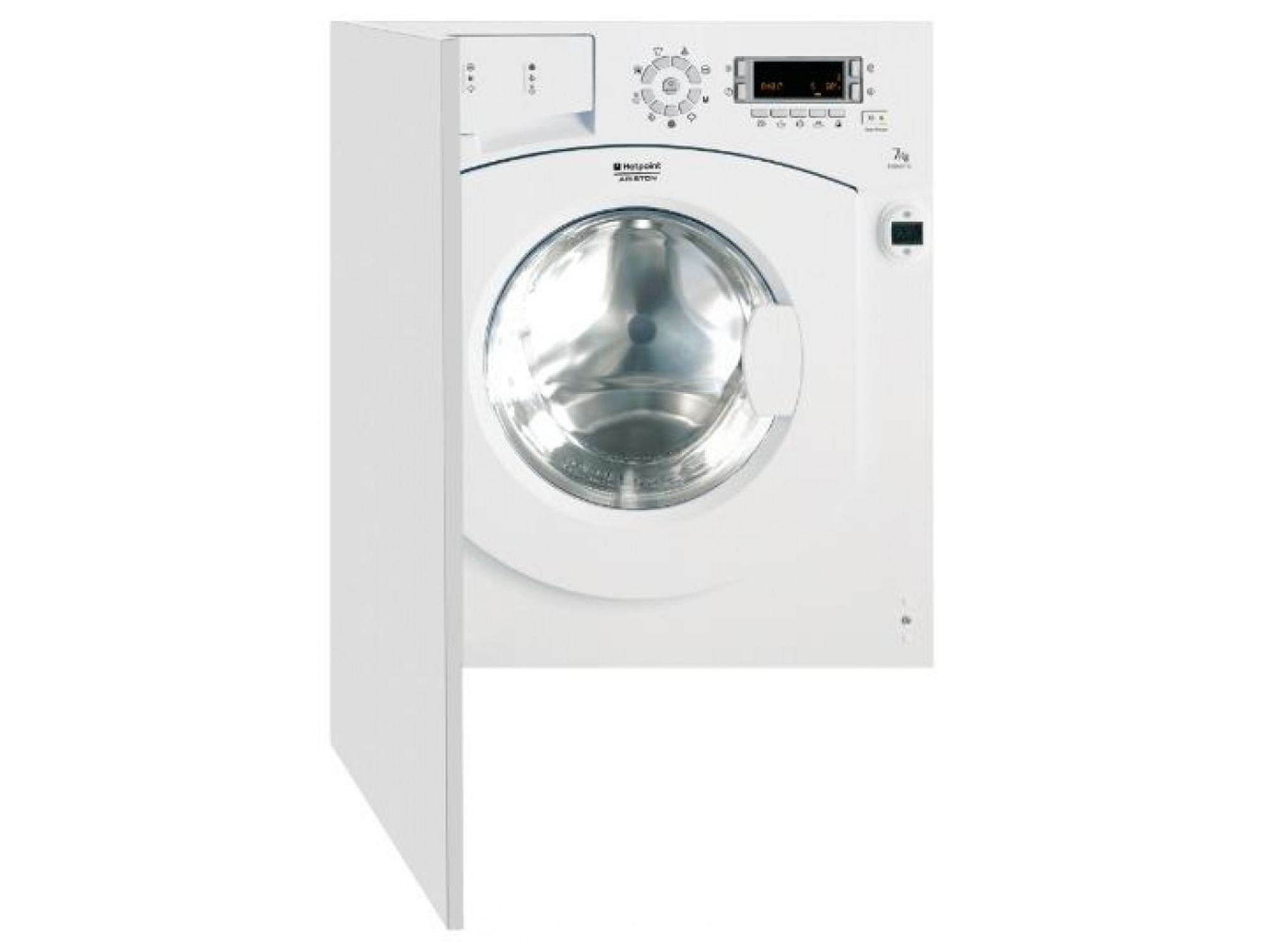Lavadora Integrable HOTPOINT BWMD 742 (7 kg - 1400 rpm - Blanco)
