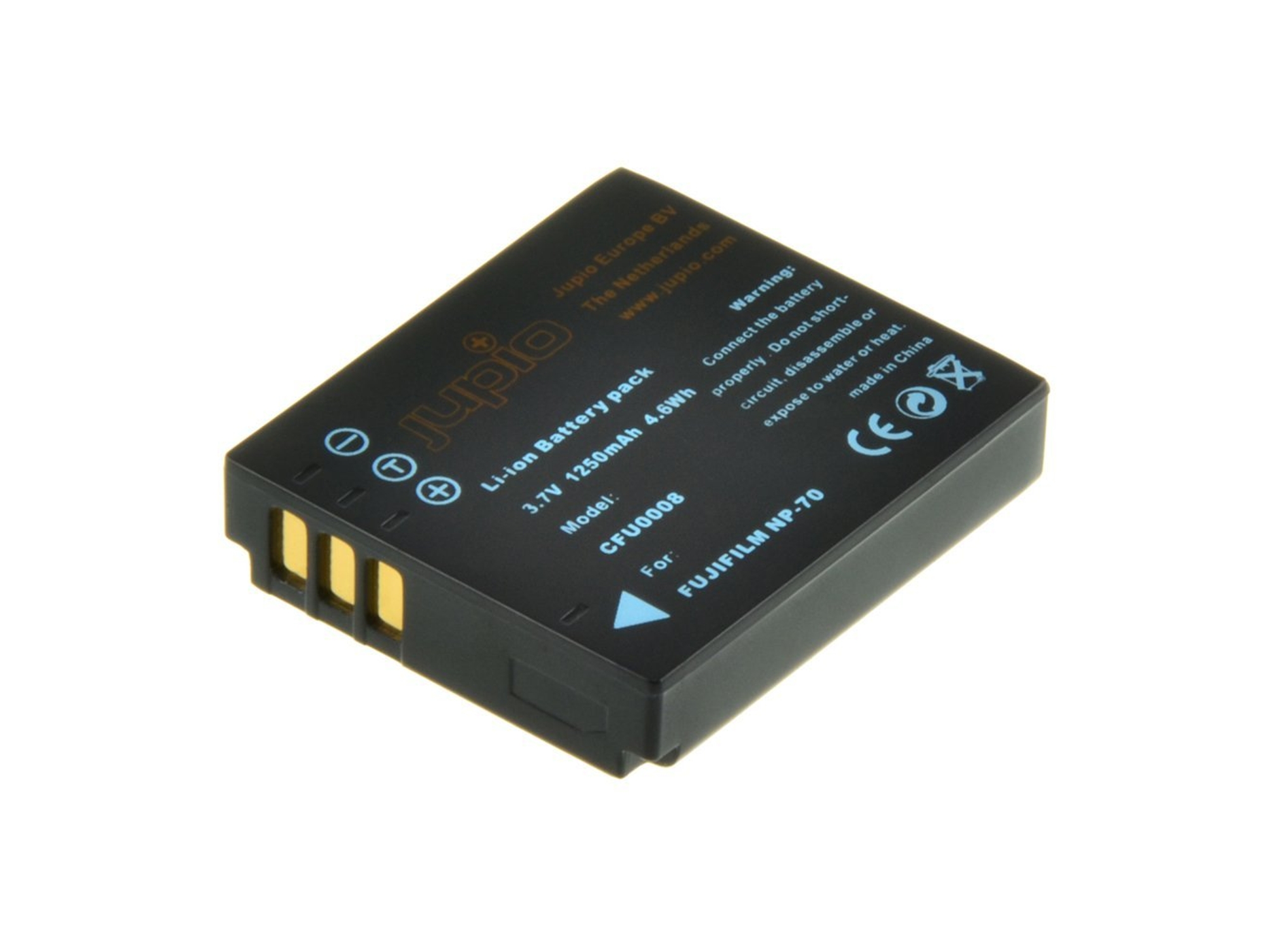 Batería JUPIO CFU0008 para FUJI NP-70 1250 mAh