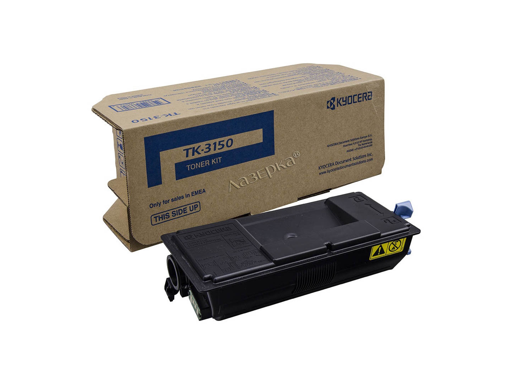 Cartucho de tóner Original KYOCERA TK 3150 Negro  para ECOSYS M3040idn, M3040idn/KL3, M3540idn, M3540idn/KL3