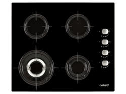 Placa de Gas CATA CI 631 BK (Gas Natural - 59 cm - Negro)