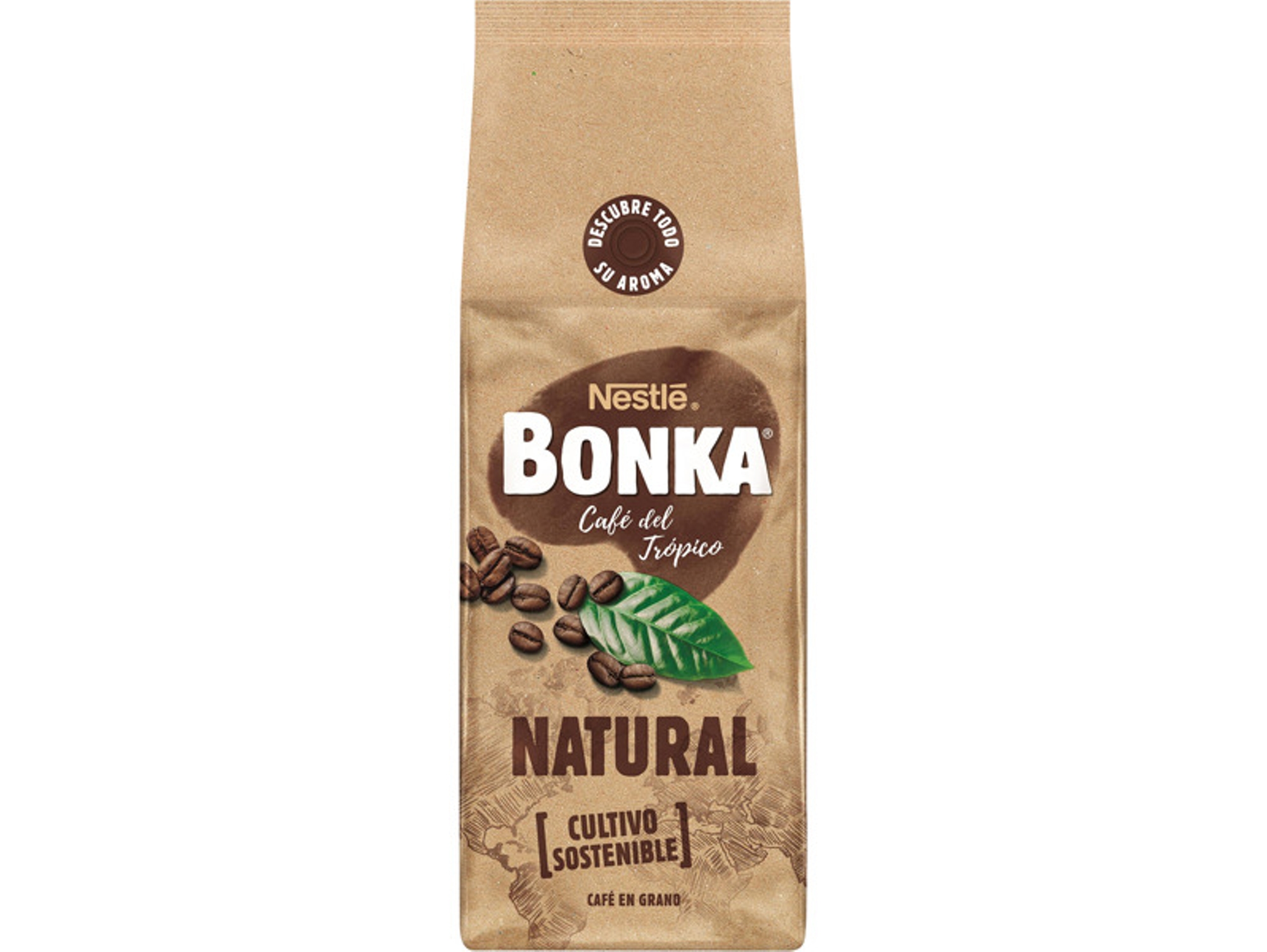 Café en Grano Tostado BONKA Natural
