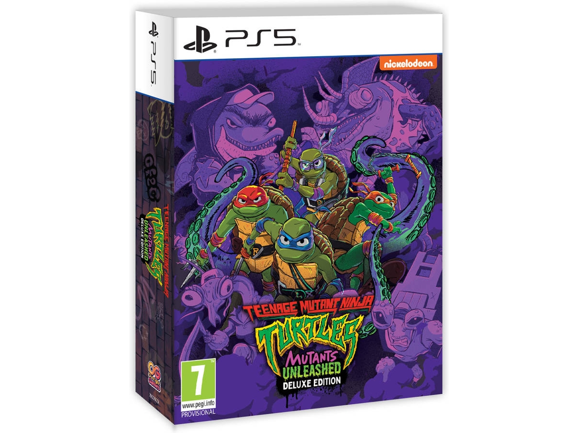 Juego PS5 Teenage Mutant Ninja Turtles: Mutants Unleashed Deluxe Edition