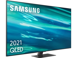 TV SAMSUNG QE55Q80A (QLED - 55'' - 140 cm - 4K Ultra HD - Smart TV)