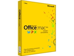 Software MICROSOFT Office Home & Student (1 Dispositivo - Vitalicia - Mac)