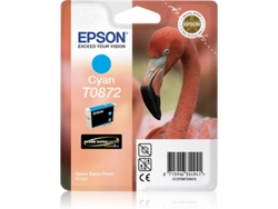 Cartucho de tinta original EPSON, T0872, Flamenco 11,4 ml, Cian, C13T08724010