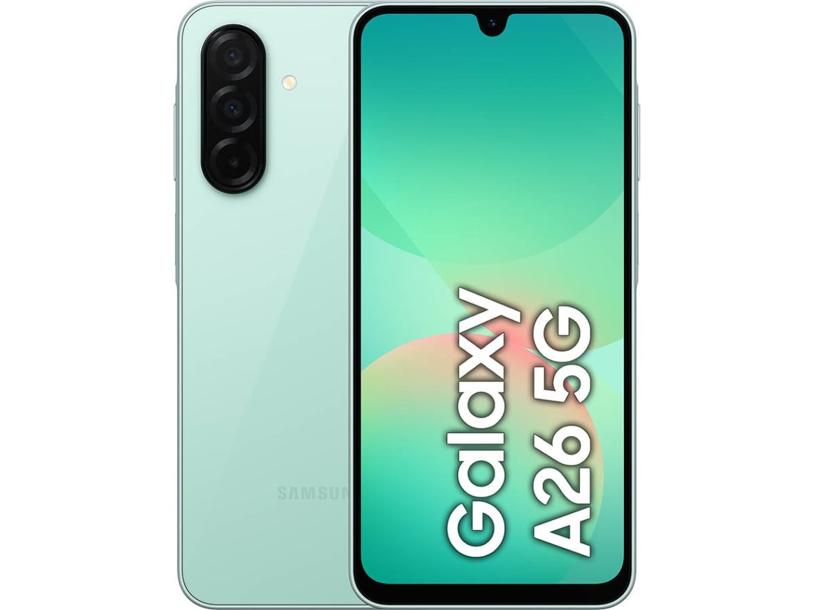Smartphone SAMSUNG Galaxy A26 (6.7'' - 8 GB - 256 GB - Verde)