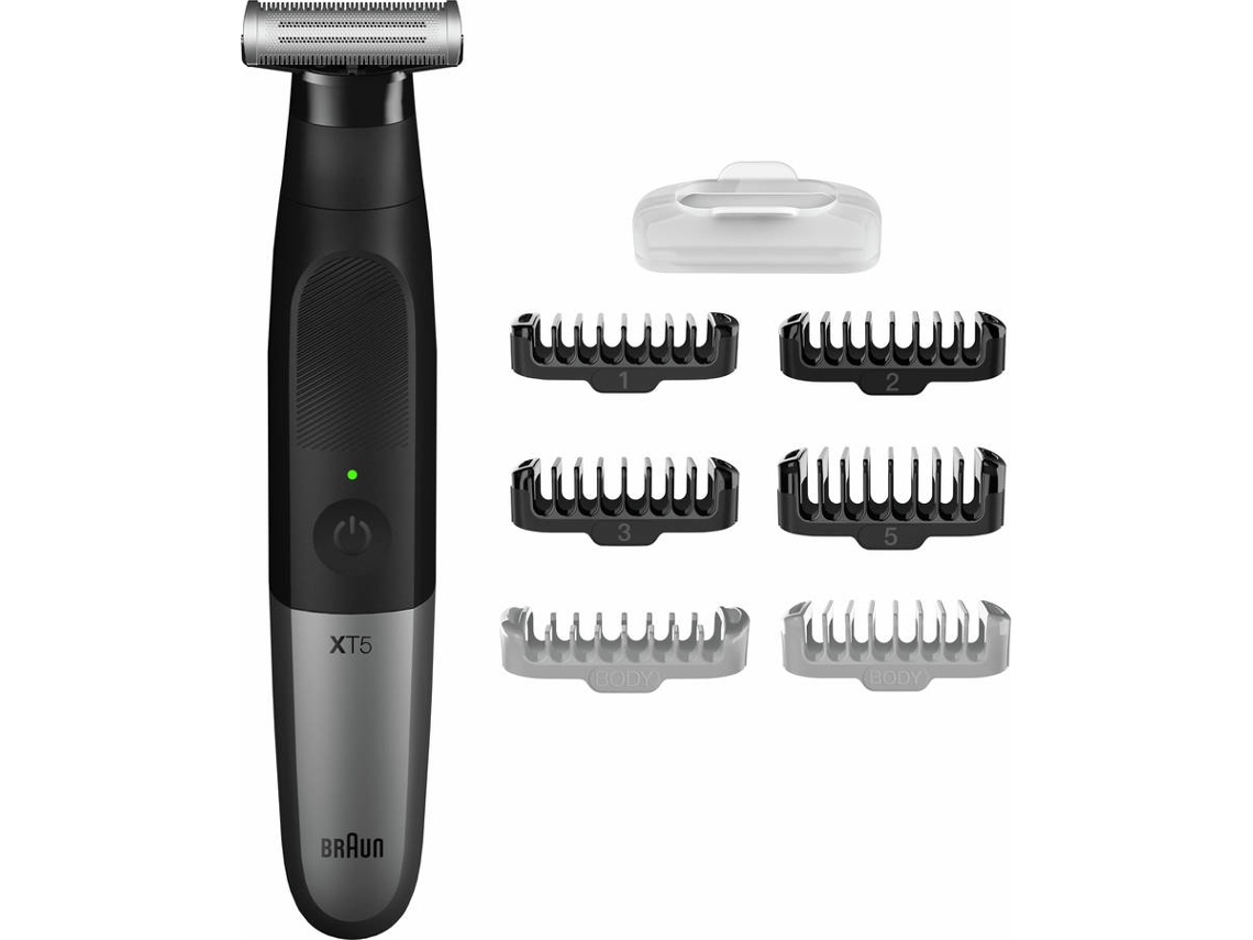Afeitadora Multifunción BRAUN XT5 5200 Hybrid (Batería - 1-5 mm)