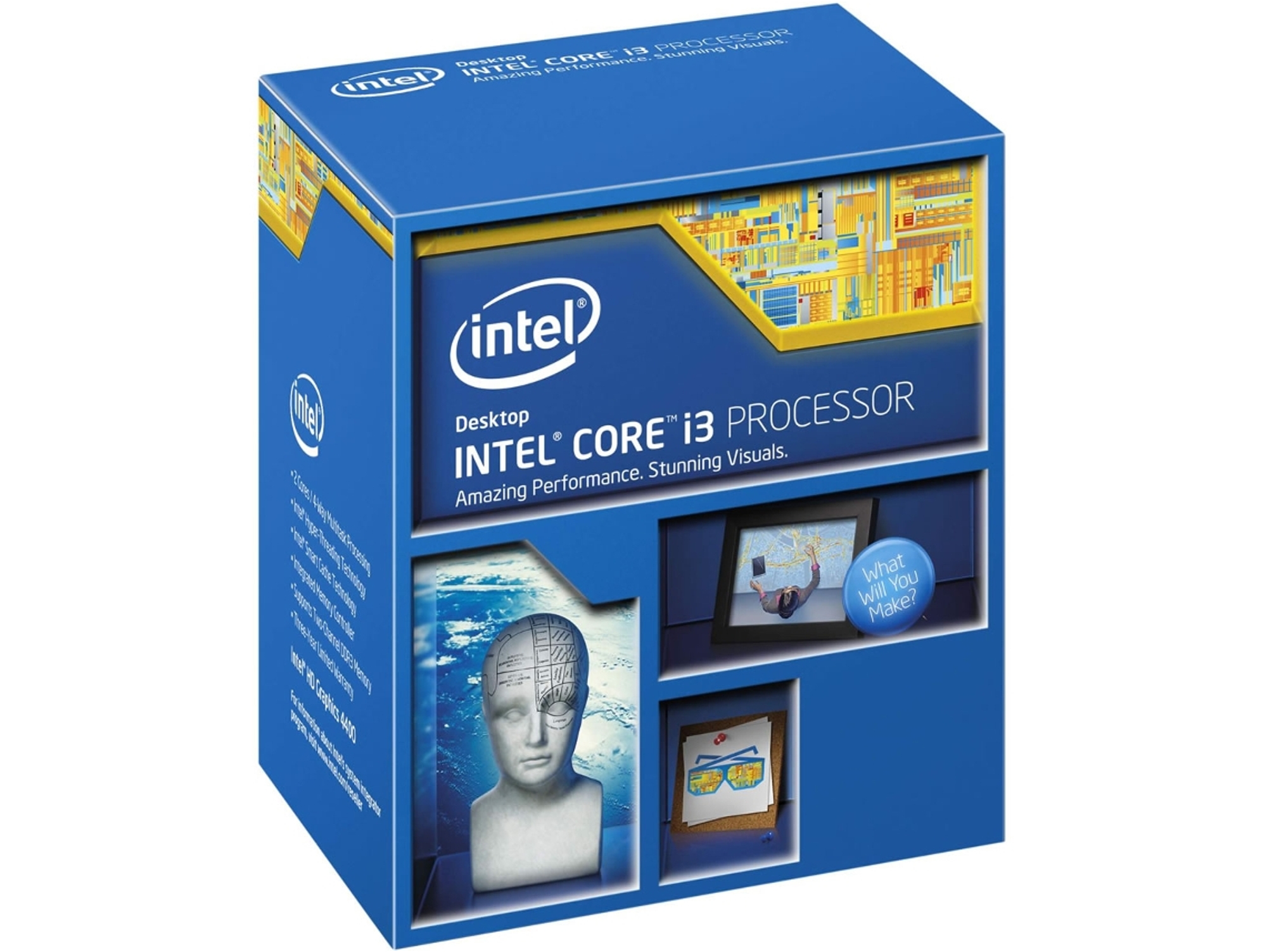 Procesador INTEL Core i3-4330 (Socket LGA1150 - Dual-Core - 3.5 GHz)