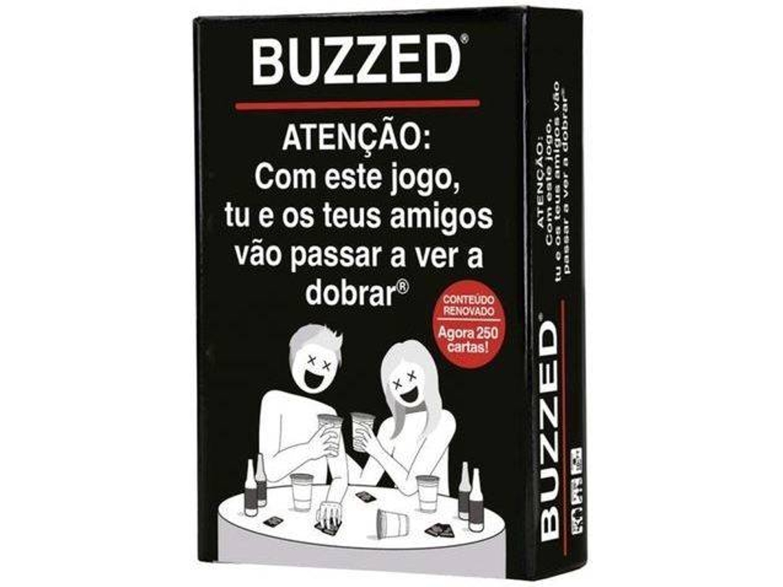 Juego de Cartas CREATIVE TOYS Buzzed - Edicción Portuguesa (Edad Mínima: 18 años)