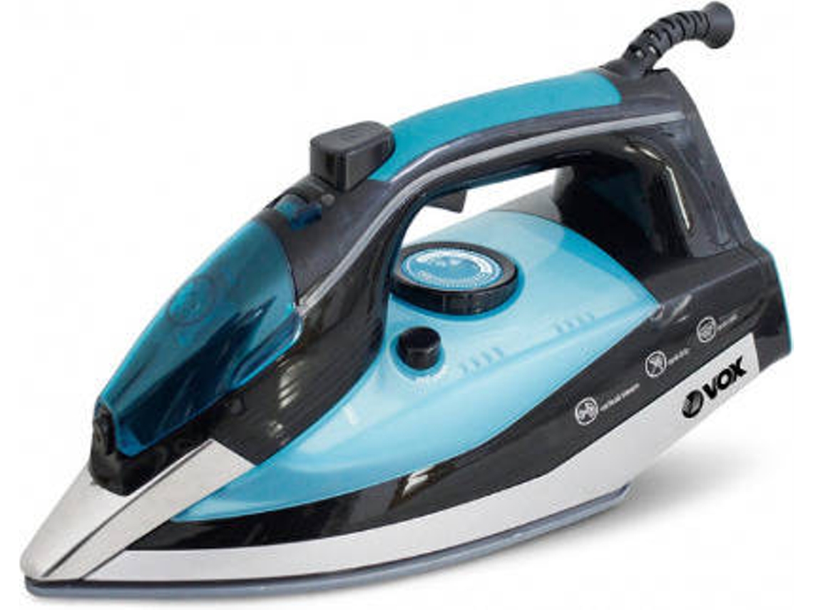 Plancha a Vapor VOX DBL2435 (2200 W - Cerámica - Azul)