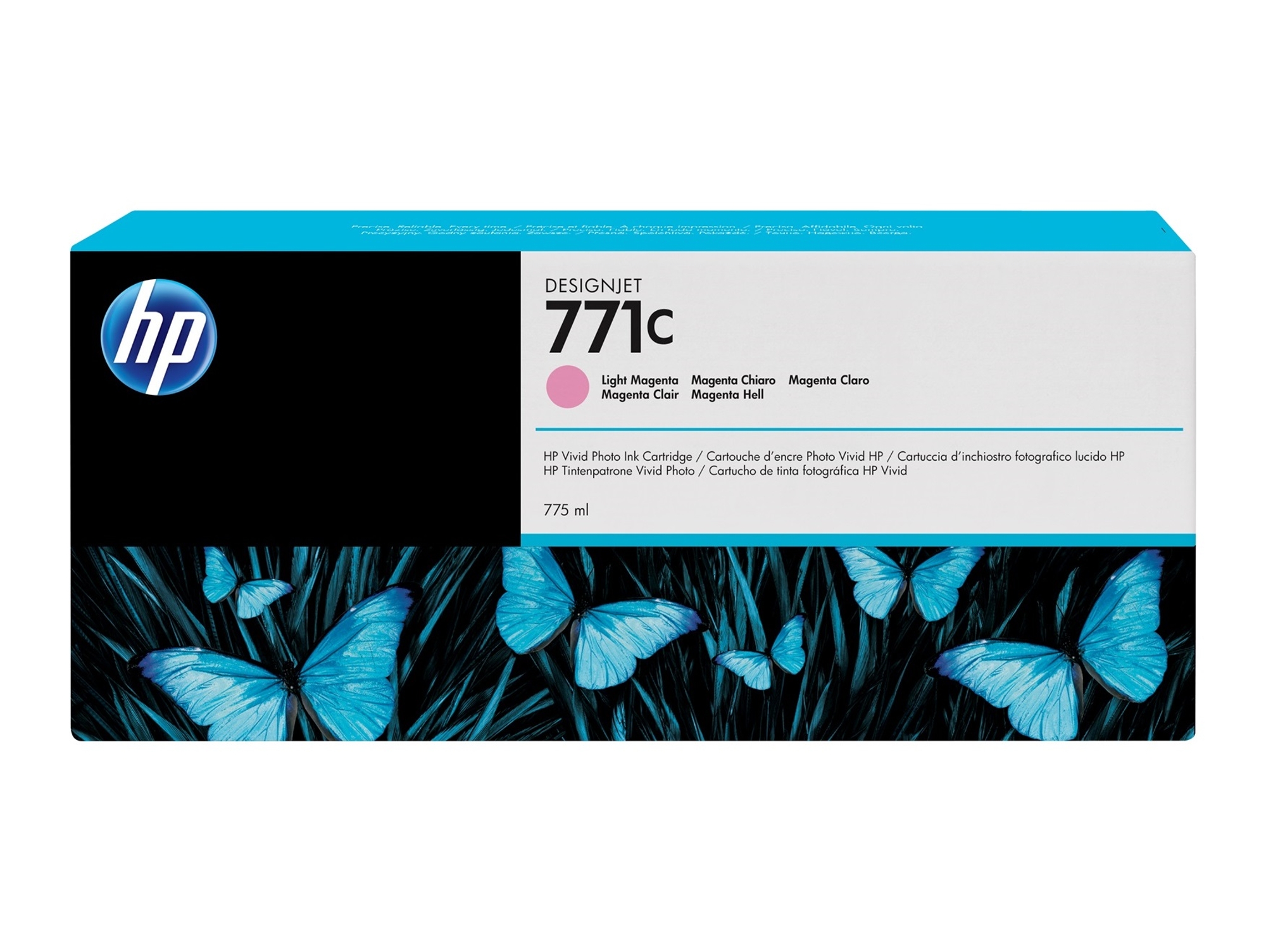 Cartucho de Tinta Original HP 771C B6Y11A  Magenta Claro  para DesignJet Z6200