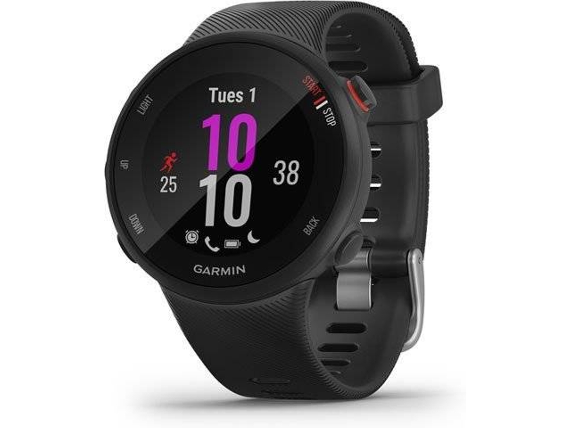 Reloj Deportivo GARMIN FORERUNNER 45S (Bluetooth - Hasta 7 días de autonomia - Negro)