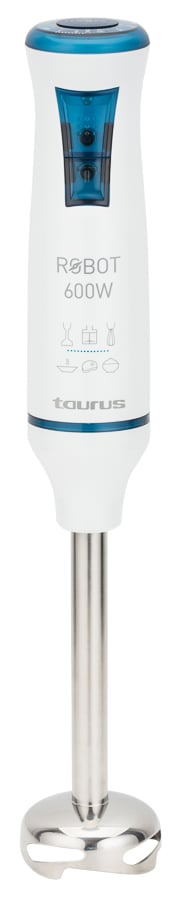 Batidora de Mano + Accesorios TAURUS Robot 600 Plus III (600 W - Blanco)