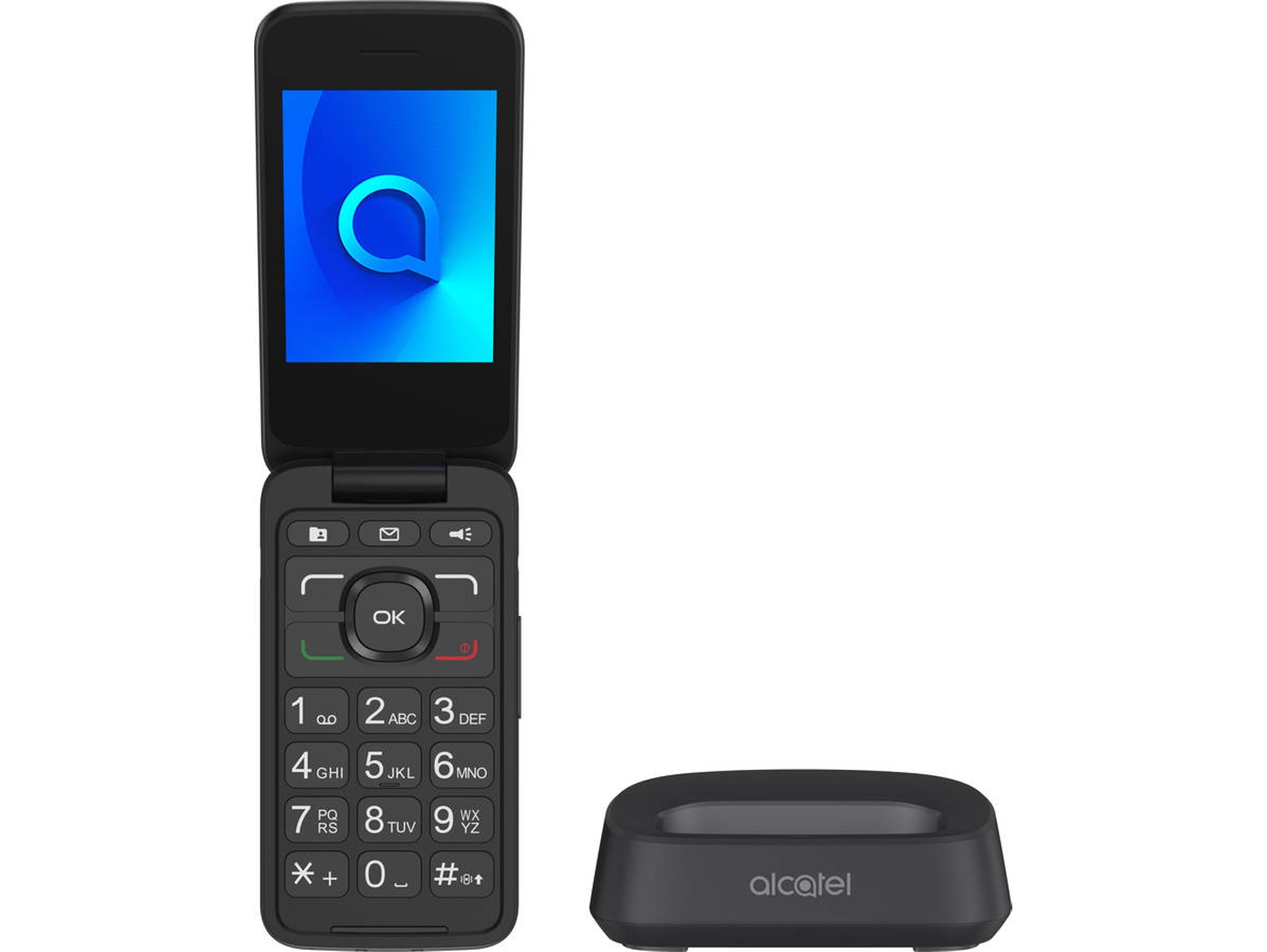 Teléfono Móvil ALCATEL 3026X (2.8'' - 3G - Gris)