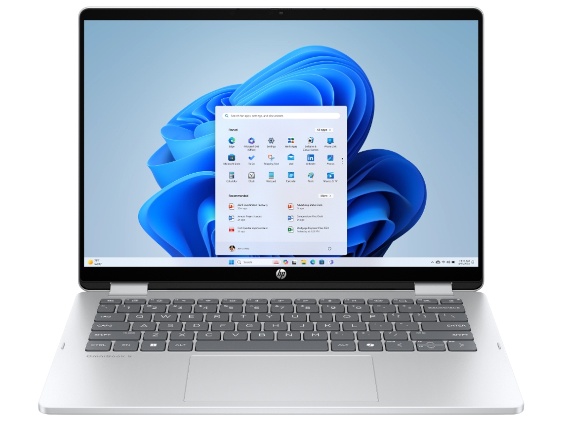 Portátil HP OmniBook 5 Flip 2 en 1 Fp0051ns (14'' - Intel Core 5 120U - RAM: 16 GB - 1 TB SSD - Intel UHD Graphics)