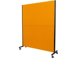 Biombo PYC Valdeganga  Naranja ((L) 130 x (P) 5 x (A) 160 - 160 cm - Tela)
