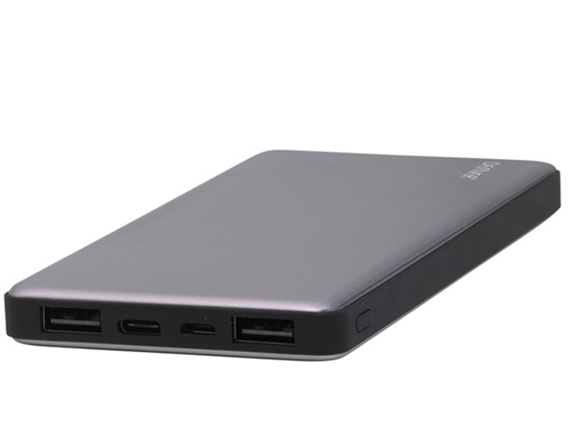 Powerbank DENVER 10000 (10000 mAh - 2 Puertas USB - USB-C - Negro)