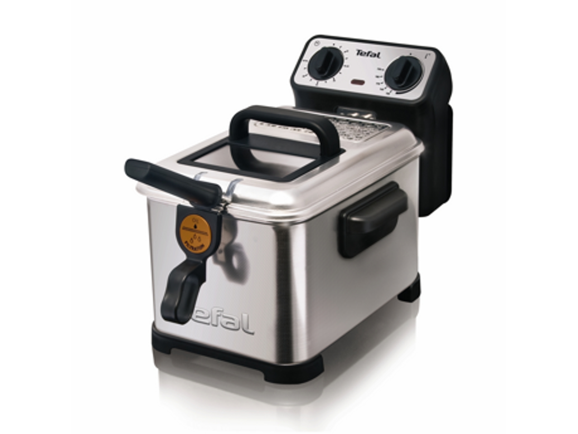 Freidora Semi-Profesional TEFAL New Pro FR4047 (1.2 kg - Plata)