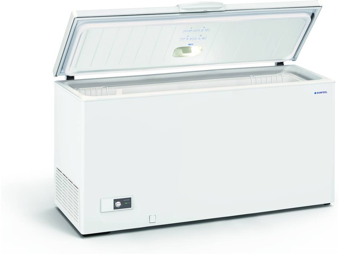Congelador Horizontal SUNFEEL CA 17002DC (Estático - 86 cm - 476 L - Blanco)