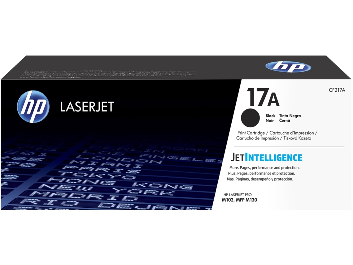 Cartucho de tóner Original HP LaserJet 17A negro