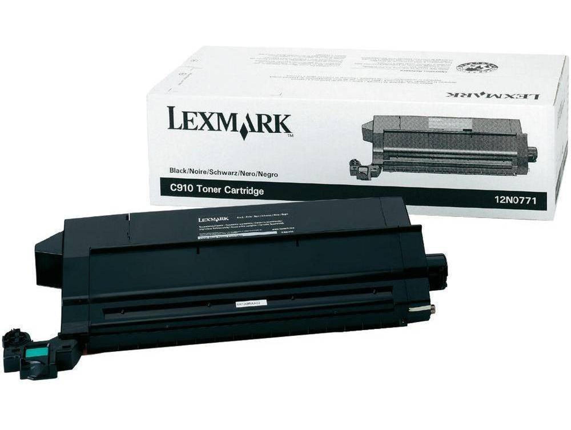 Pack de cartuchos de tóner LEXMARK 12N0771