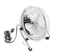 Ventilador de sobremesa KONIG FN04SI (Portátiles - Plateado)