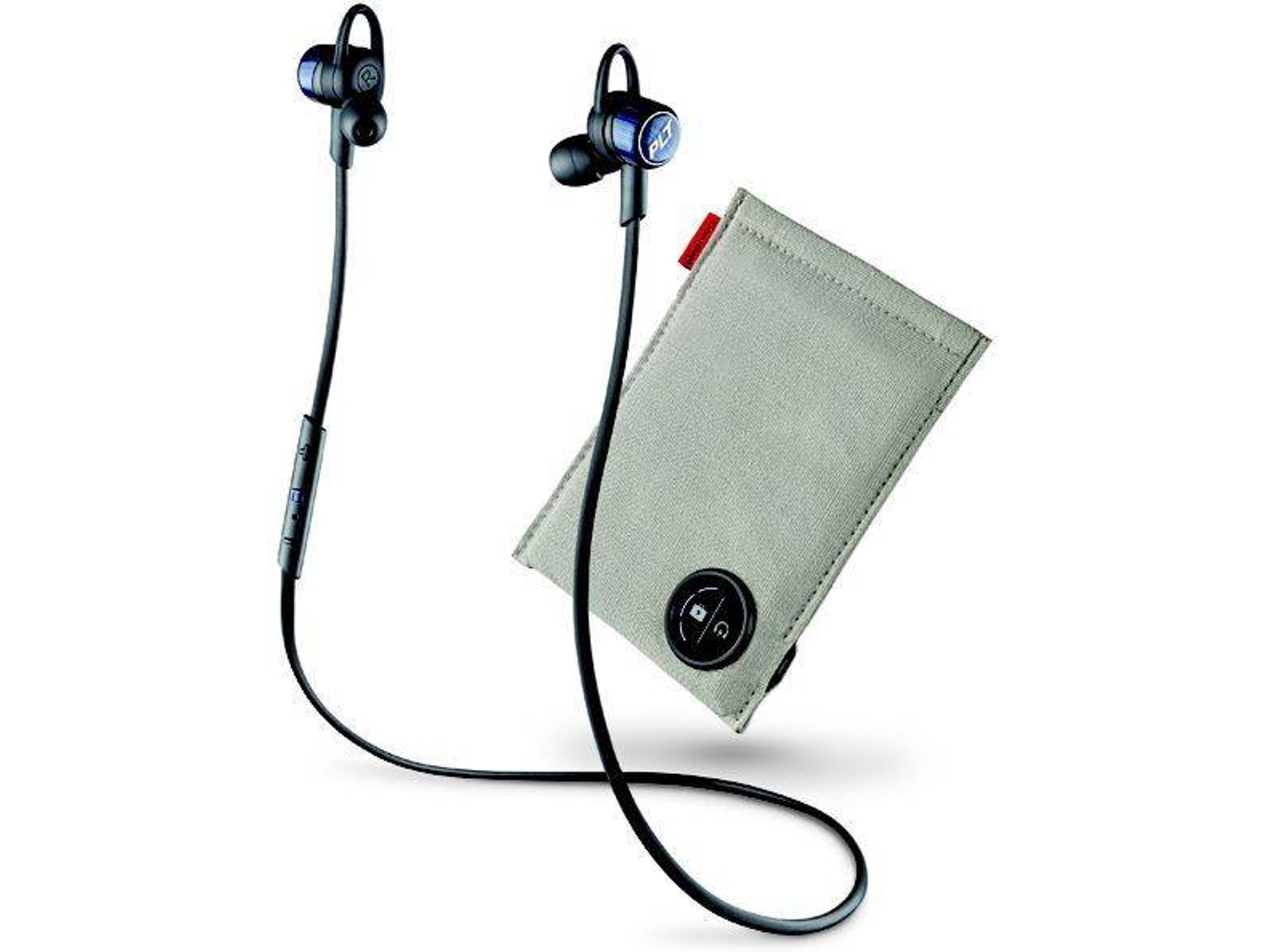 Auriculares Bluetooth PLANTRONICS Back Beat Go 3 (In Ear - Micrófono - Noise Cancelling - Negro)