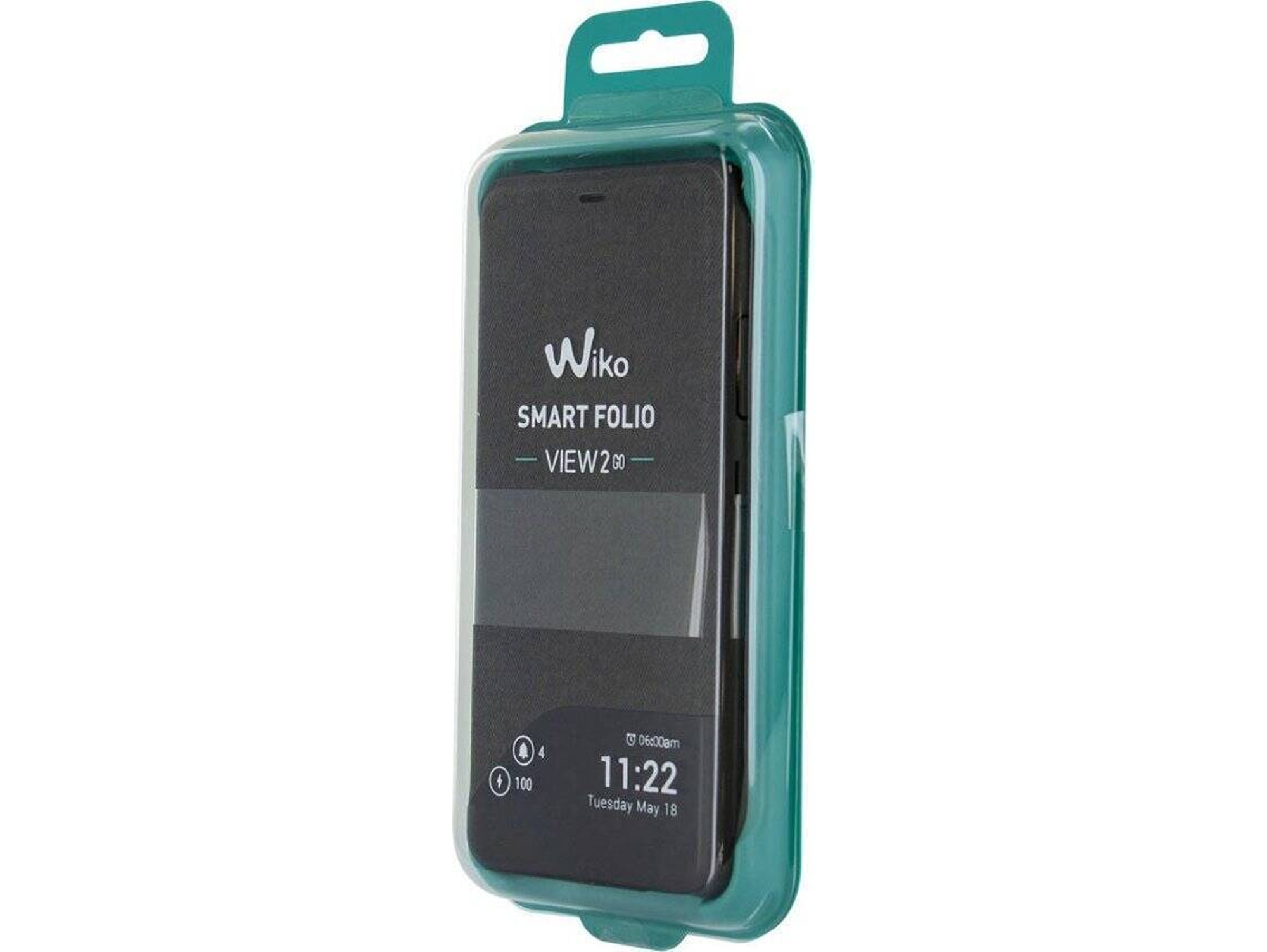 Funda WIKO View 2 Go Folio Gris