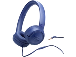 Auriculares con Cable JBL T530BLU (On Ear - Micrófono - Azul)