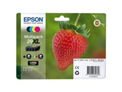 Pack ahorro cartuchos de tinta original EPSON,  29XL, Fresa, C13T29964012, T2996
