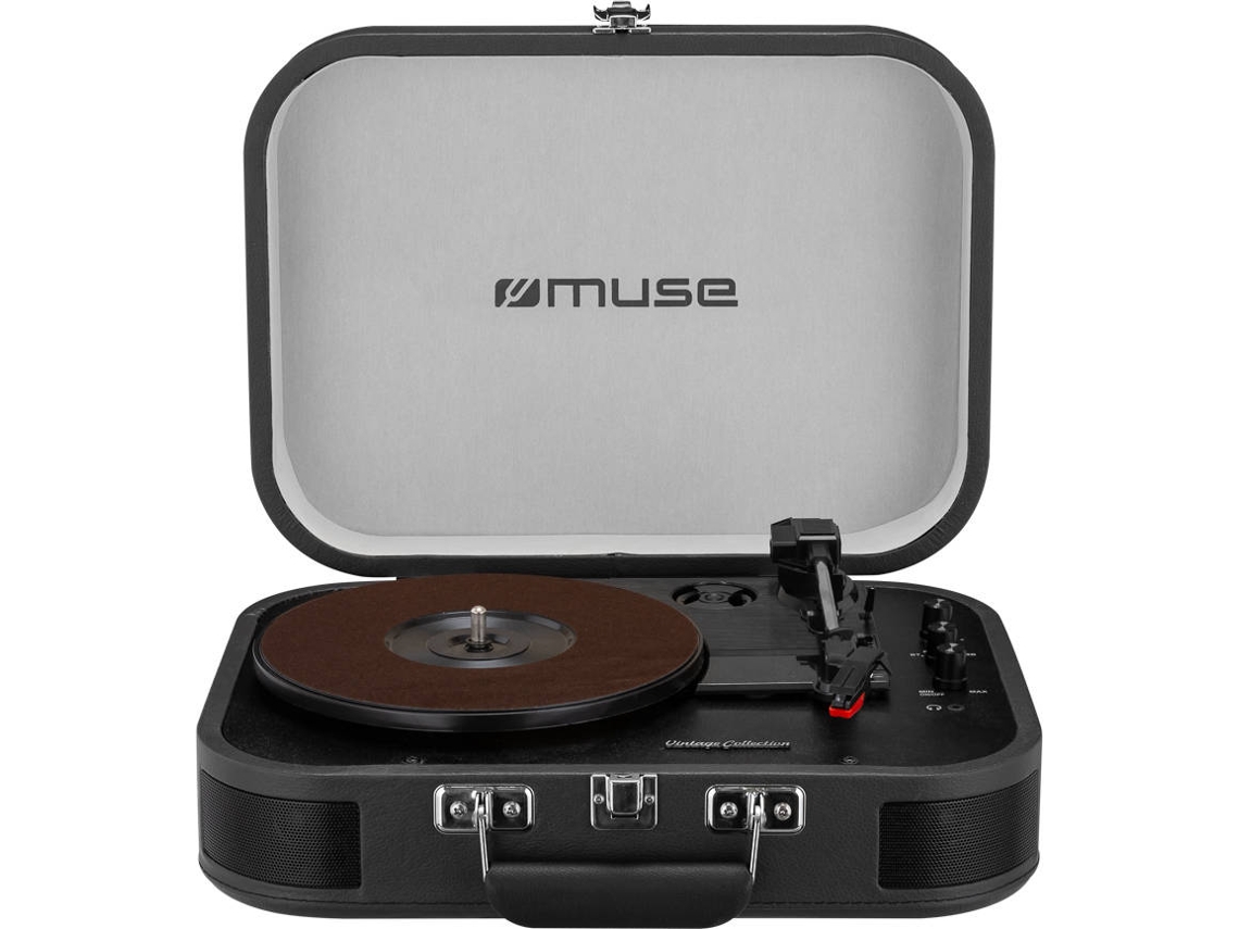  Muse Mt-201 Dg Gris (gris oscuro) Tocadiscos  Estéreo/USB/Bluetooth : Electrónica