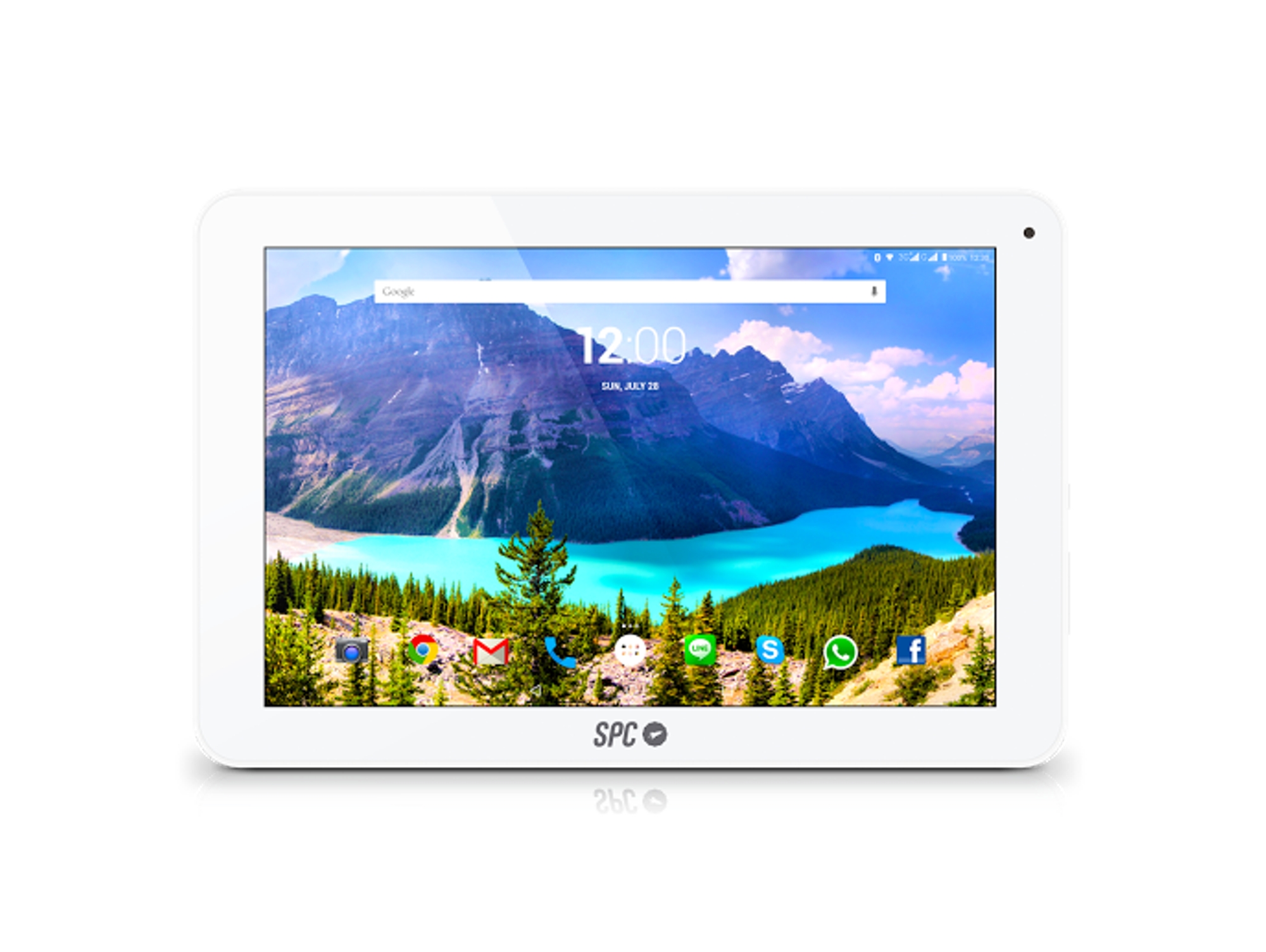 Tablet SPC Glow (10.1'' - 16 GB - 1 GB RAM - Wi-Fi+3G - Blanco)