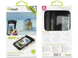 Funda hasta 6'' MUVIT Acuática Negro