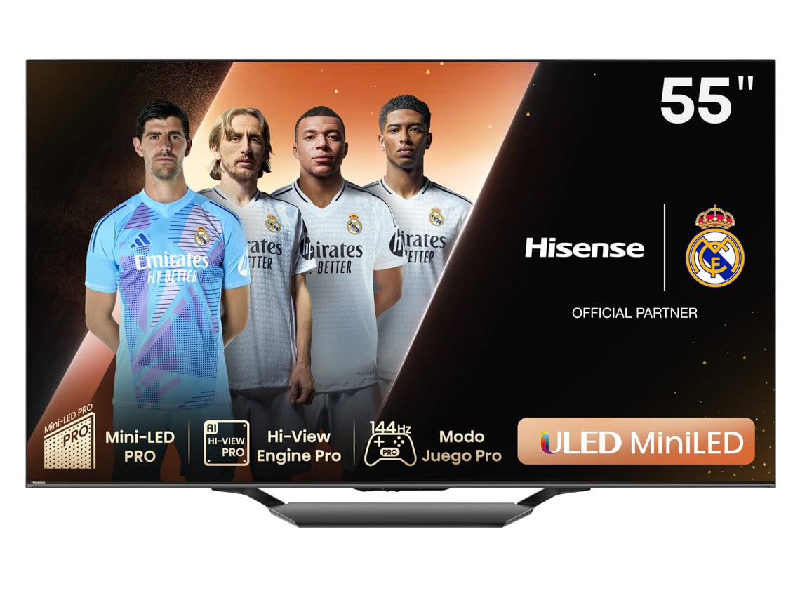 TV HISENSE 55U7NQ (ULED MiniLED - 55'' - 140 cm - 4K Ultra HD