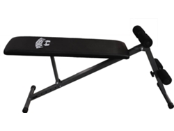 Banco de pesas ajustable POWERFIT (128 x 33,5 x 63 cm)