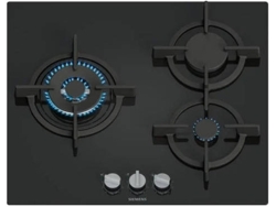 Placa de Gas SIEMENS EP6A6CI10 (Gas Natural - 59 cm - Negro)