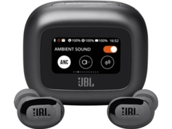 Auriculares Bluetooth True Wireless JBL LIVE BUDS 3 (In Ear - Micrófono - Noise Cancelling - Negro)