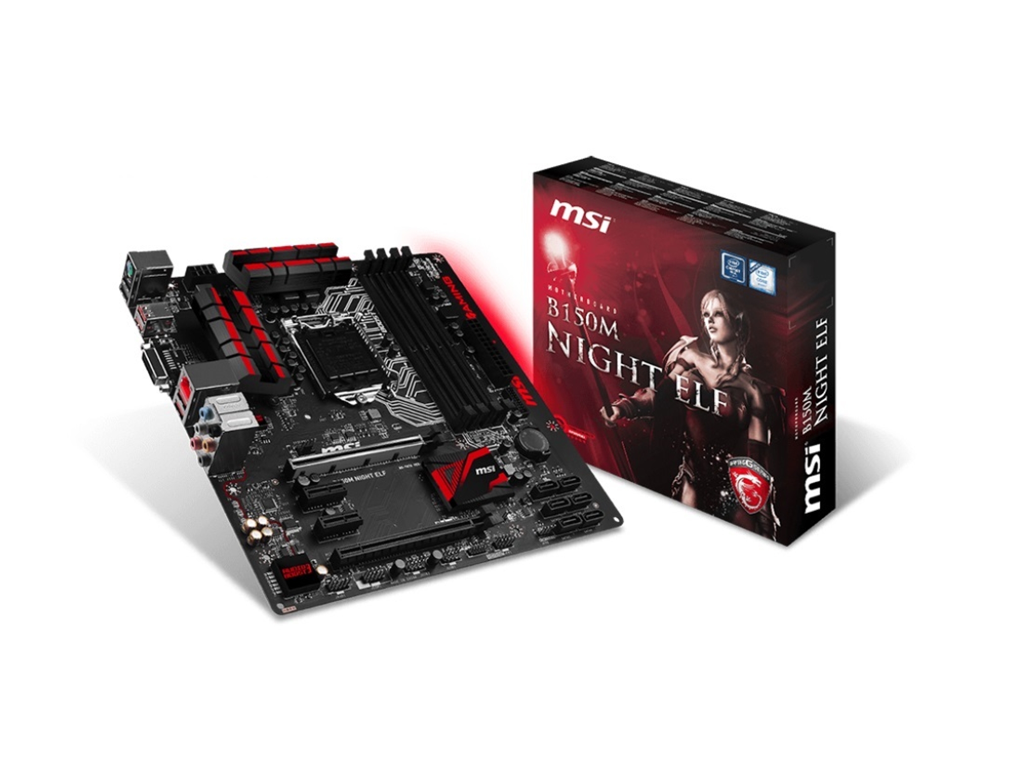 Placa Base MSI B150M-Night-Elf