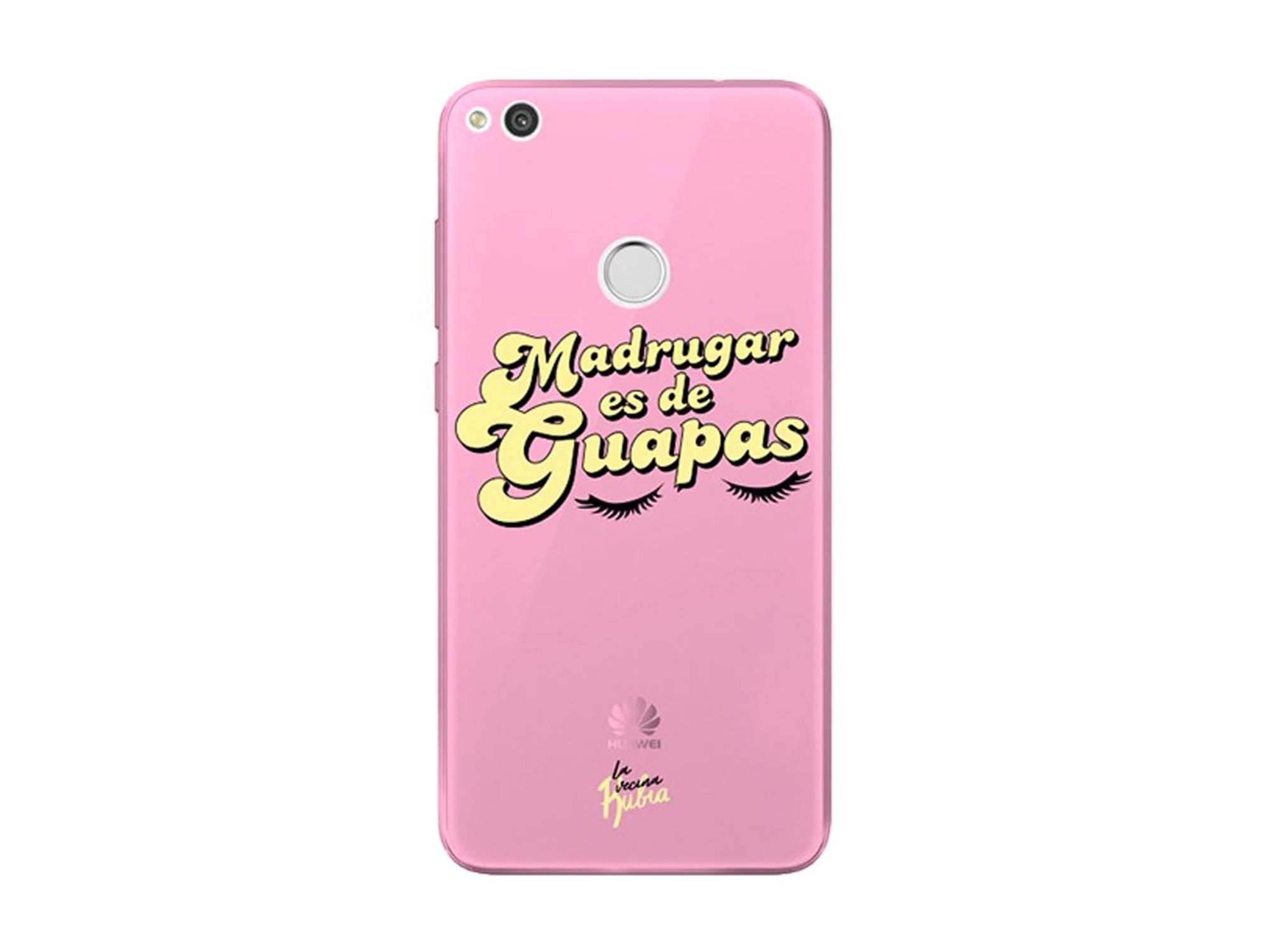 Carcasa Huawei P8 Lite 2017 TAN TAN FAN La Vecina Rubia Rosa