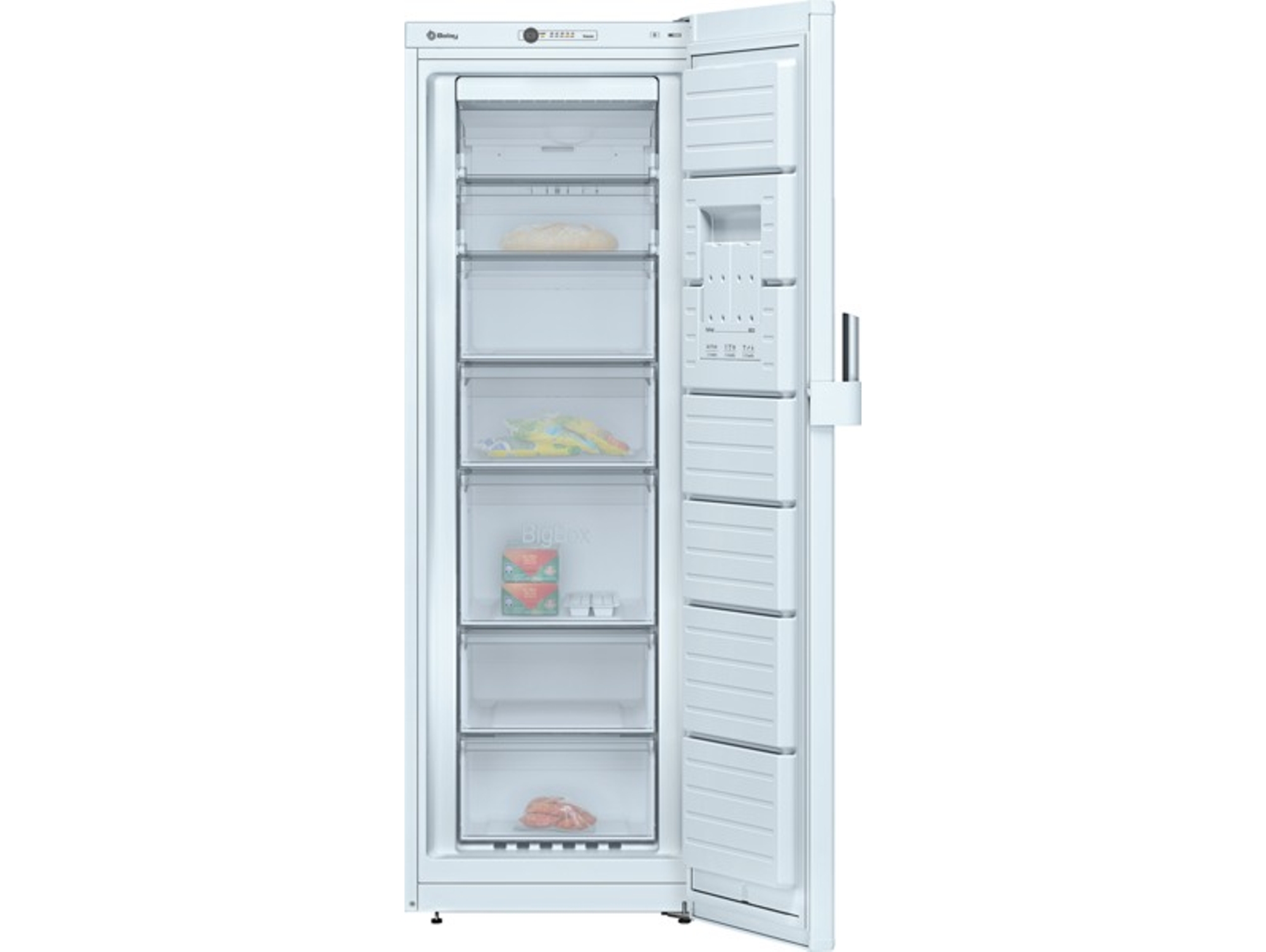 Congelador Vertical BALAY 3GF8502B (No Frost - 176 cm - 246 L - Blanco)