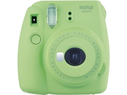 Cámara Instantánea FUJIFILM Instax Mini 9 (Lime Green - Obturación: 1/60 s  - 2 Pilas LR6/AA - 62x46mm)