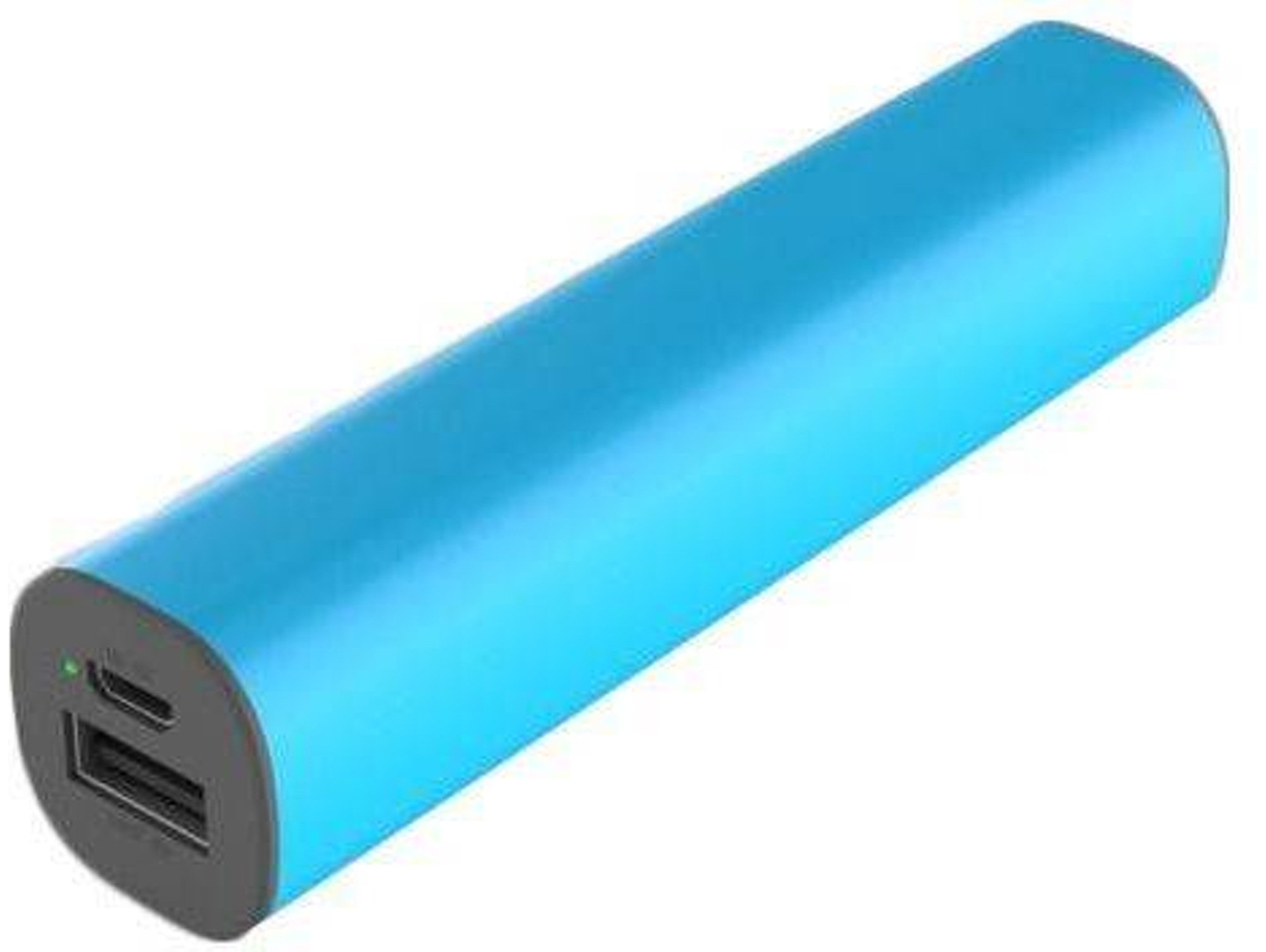 Powerbank KSIX Mini Powerlive (2200 mAh - 1 USB - MicroUSB - Azul)