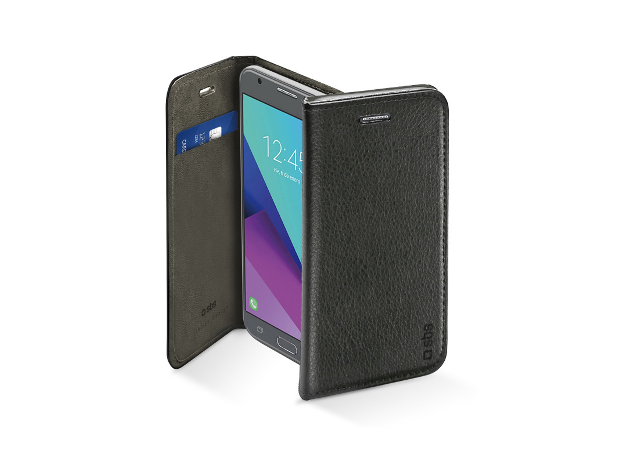 Funda Samsung Galaxy J3 2017 SBS Book Negro
